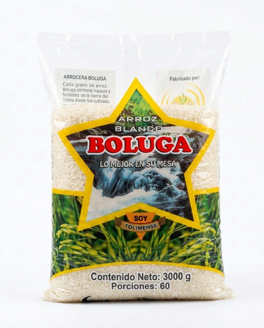 ARROZ BLANCO X 15KL PAQ.3KL